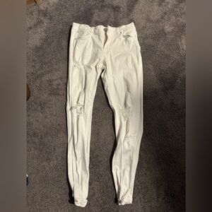 White jeans